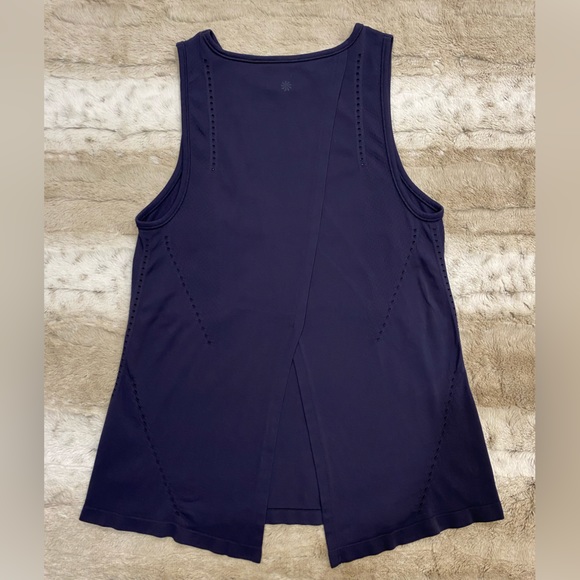Athleta Foothill Seamless Tank Size XS Color Navy - Picture 5 of 10